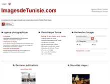 Tablet Screenshot of imagesdetunisie.com